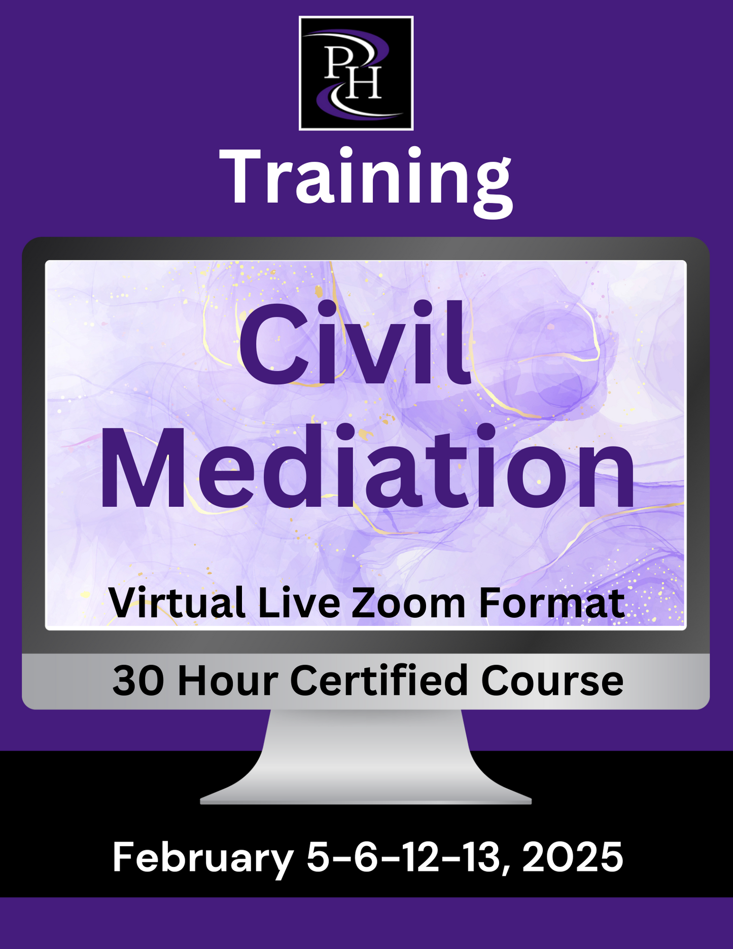 Civil Mediation - Certified Skills Training (February 2025)