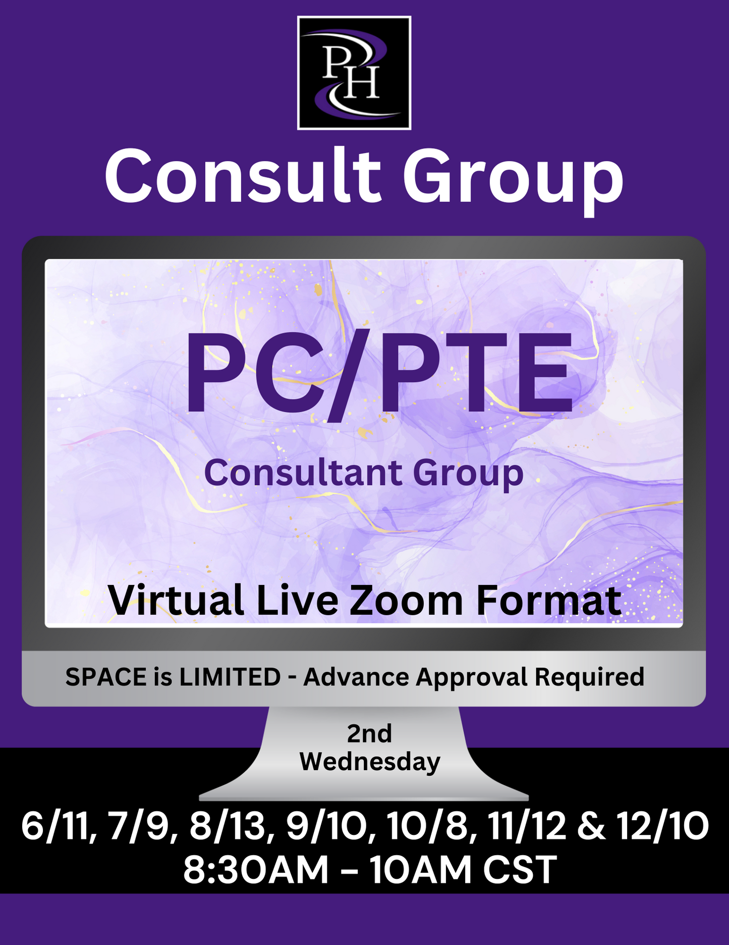 Parenting Consultant Group - Meeting Monthly (June 2025 - December 2025)