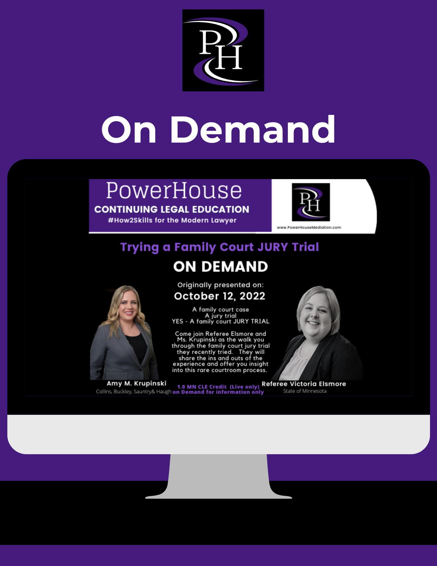 On Demand - Trying a Family Court Jury Trial