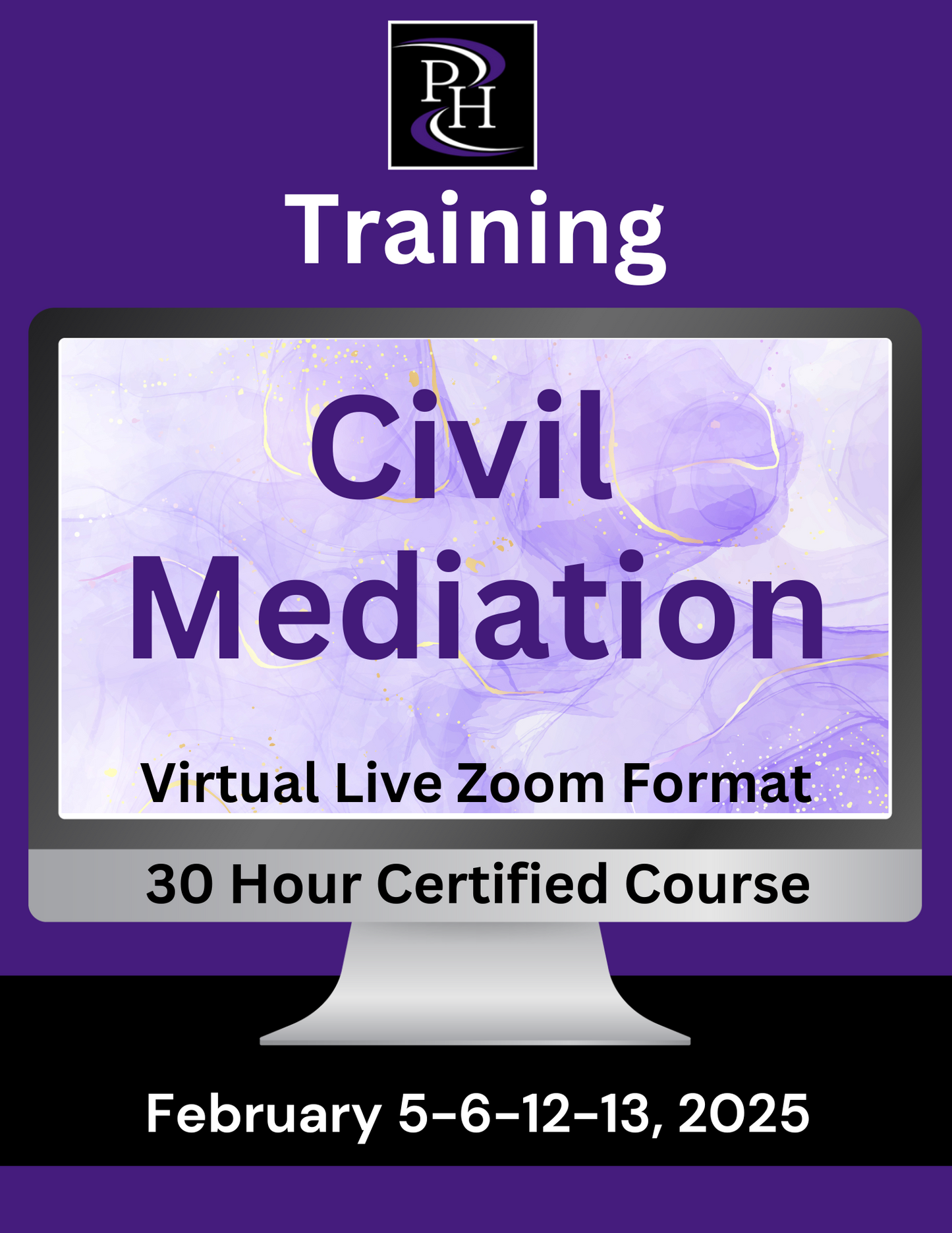 Civil Mediation - Certified Skills Training (February 2024)