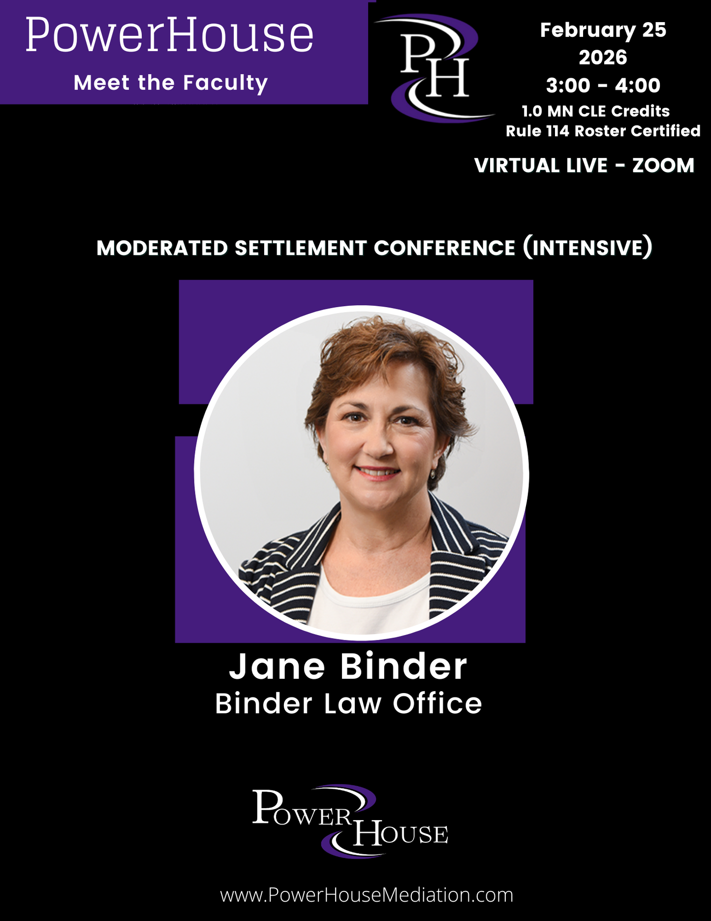 MSC - Moderated Settlement Conference (Advanced - must have SENE training) October 29, 2025